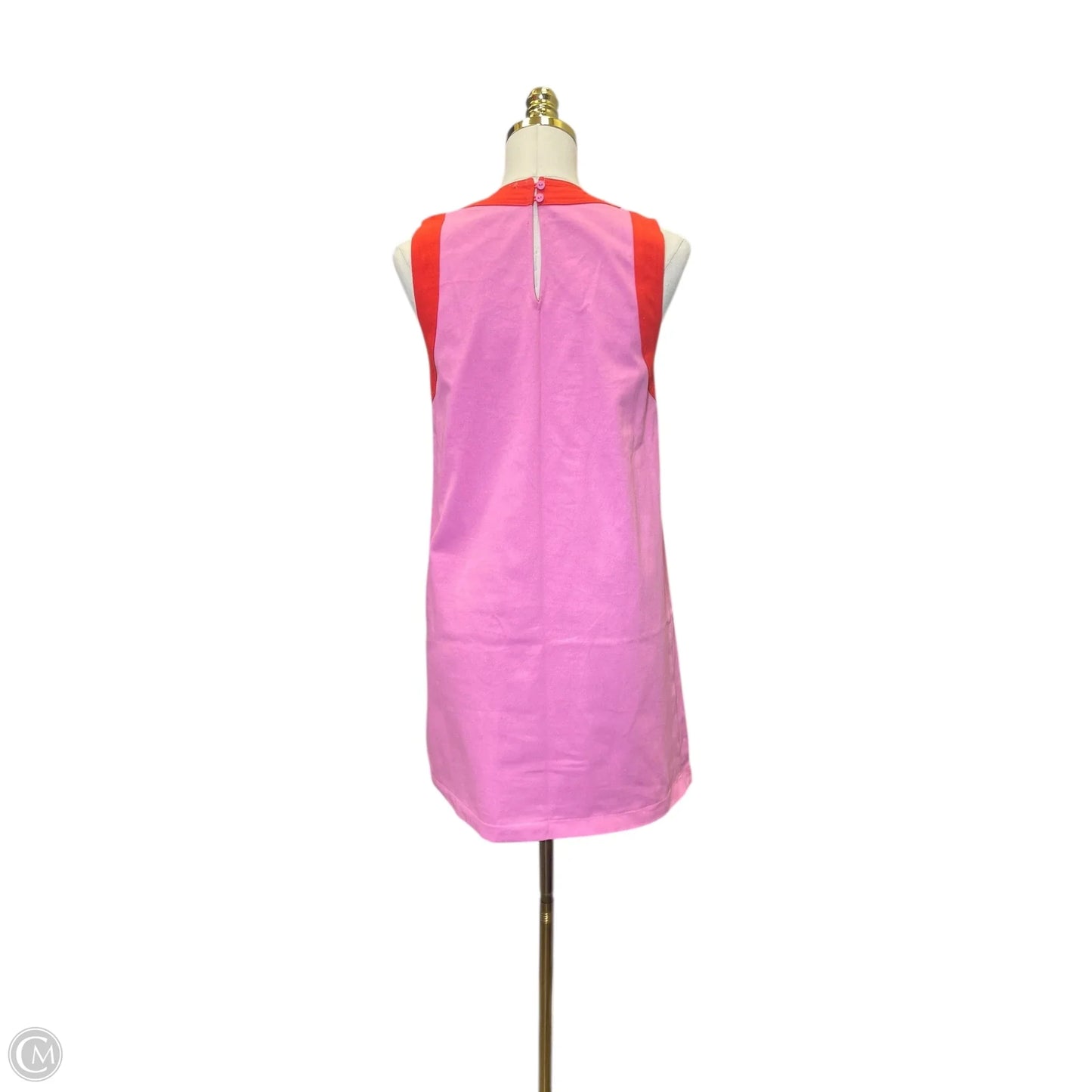 Dress Casual Midi By Clothes Mentor In Pink & Red, Size: S