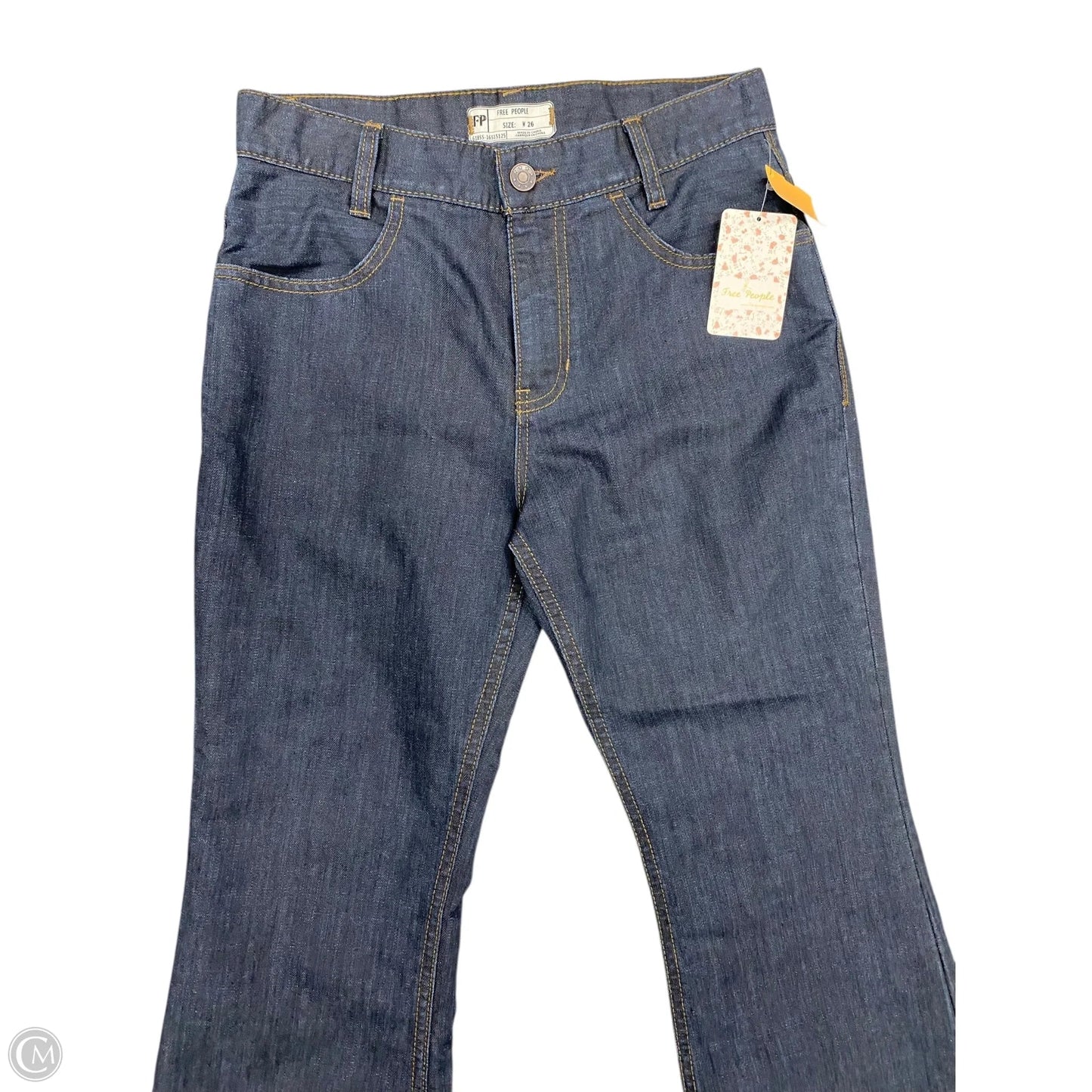 Jeans Boot Cut By Free People In Blue Denim, Size: 2