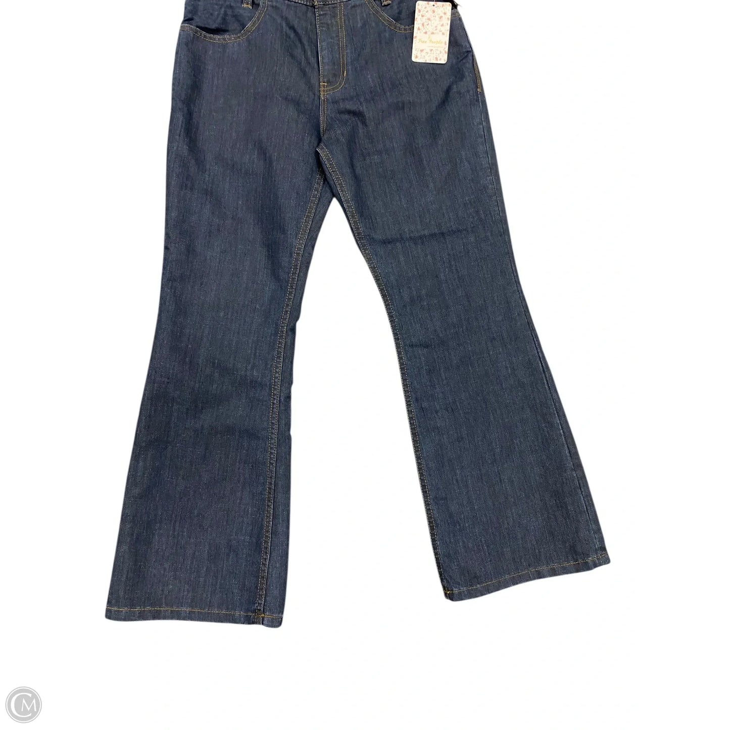 Jeans Boot Cut By Free People In Blue Denim, Size: 2