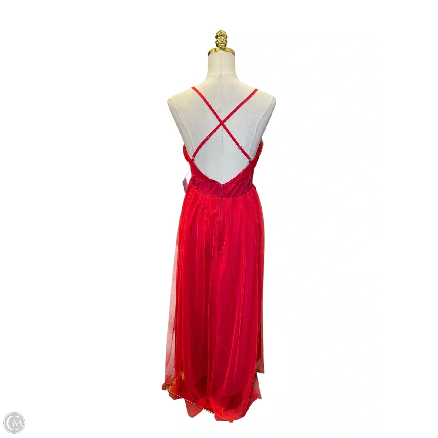 Dress Casual Maxi By Clothes Mentor In Red, Size: S