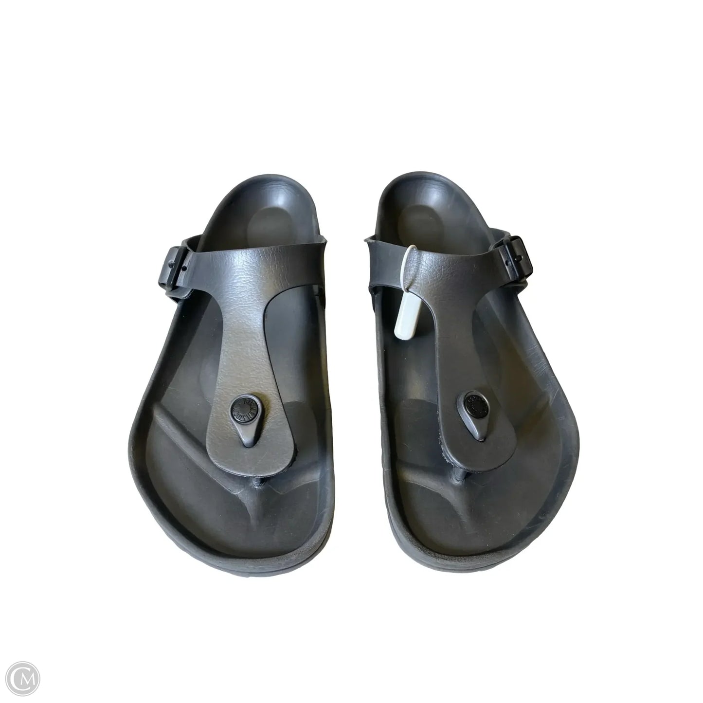 Slippers By Birkenstock In Grey, Size: 13