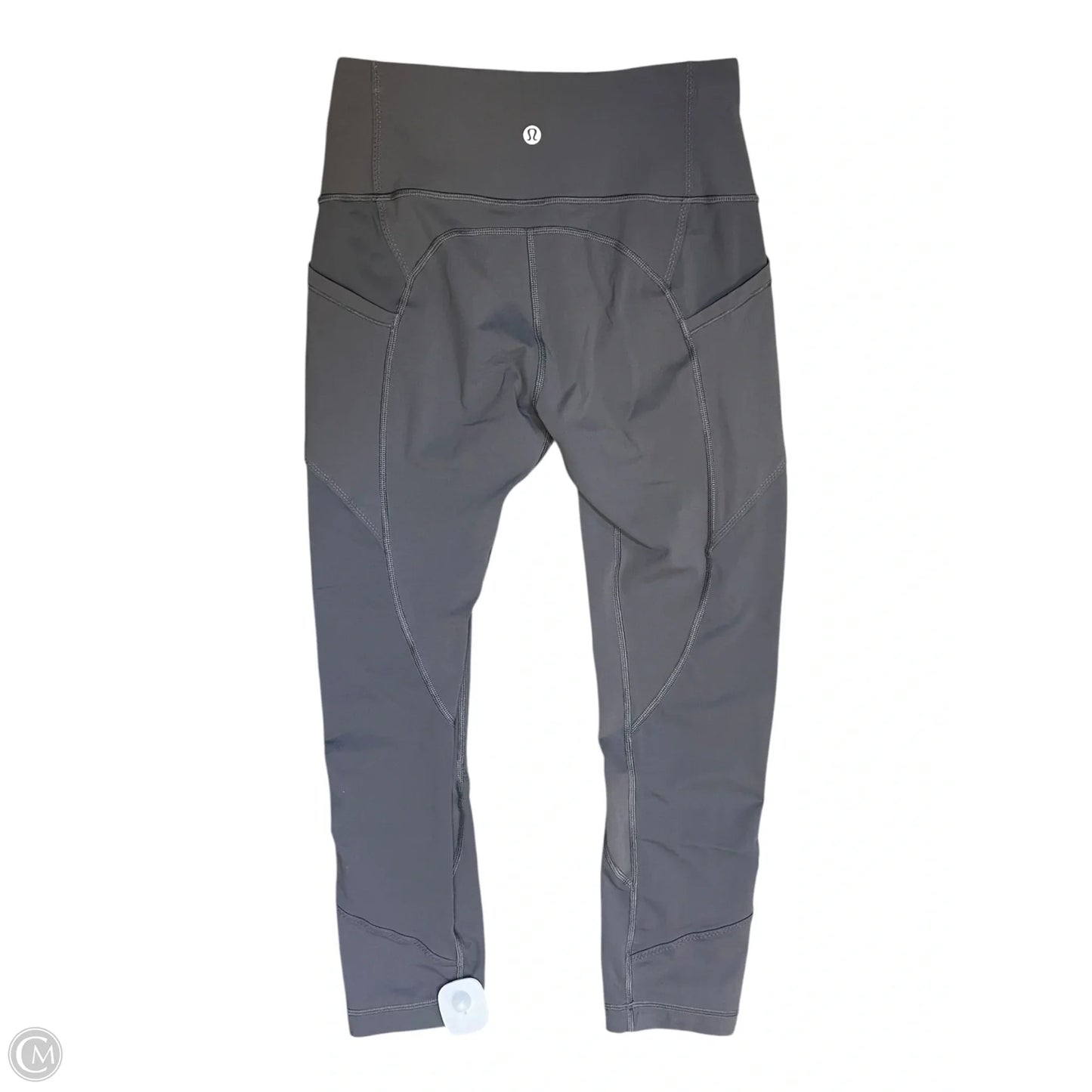 Athletic Leggings By Lululemon In Grey, Size: 6