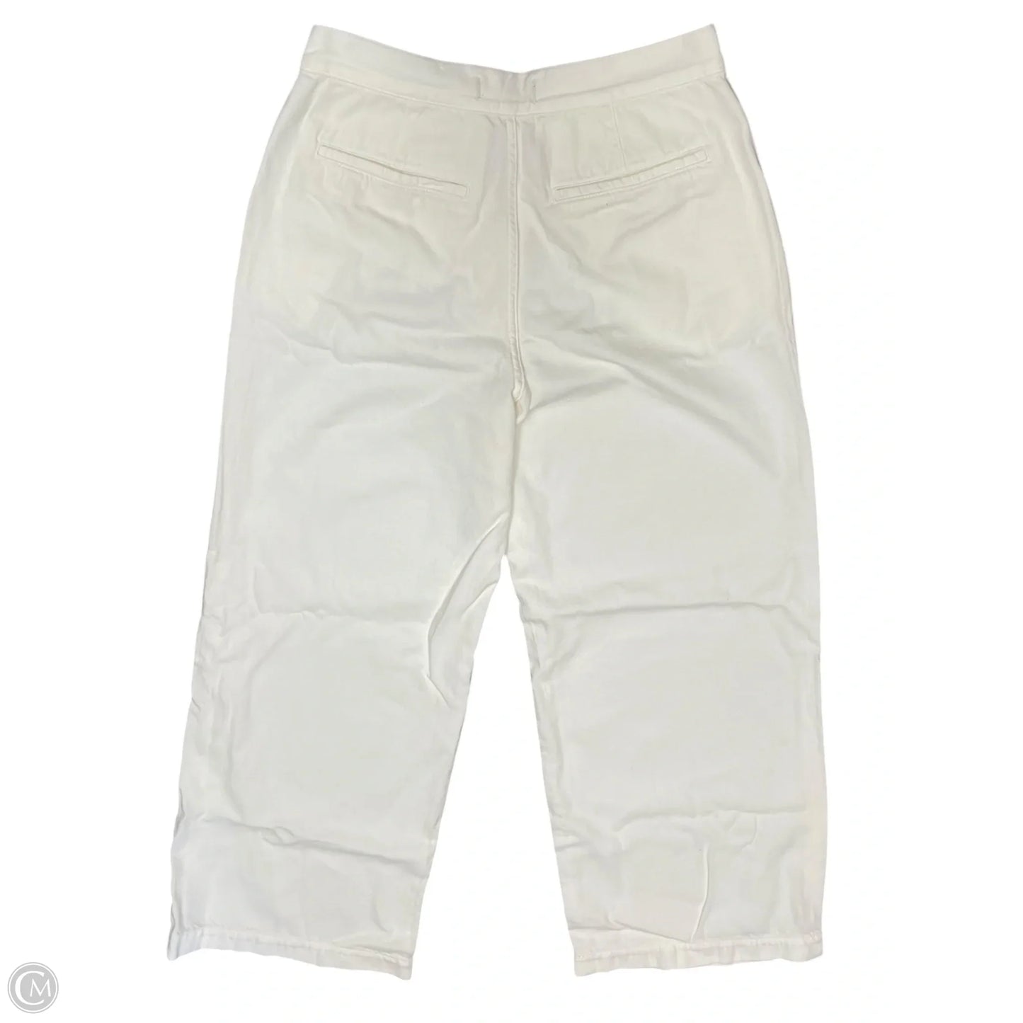 Jeans Wide Leg By Madewell In Cream, Size: 6