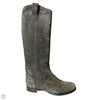 Boots Ankle Flats By LOCKHARTE In Grey, Size: 8