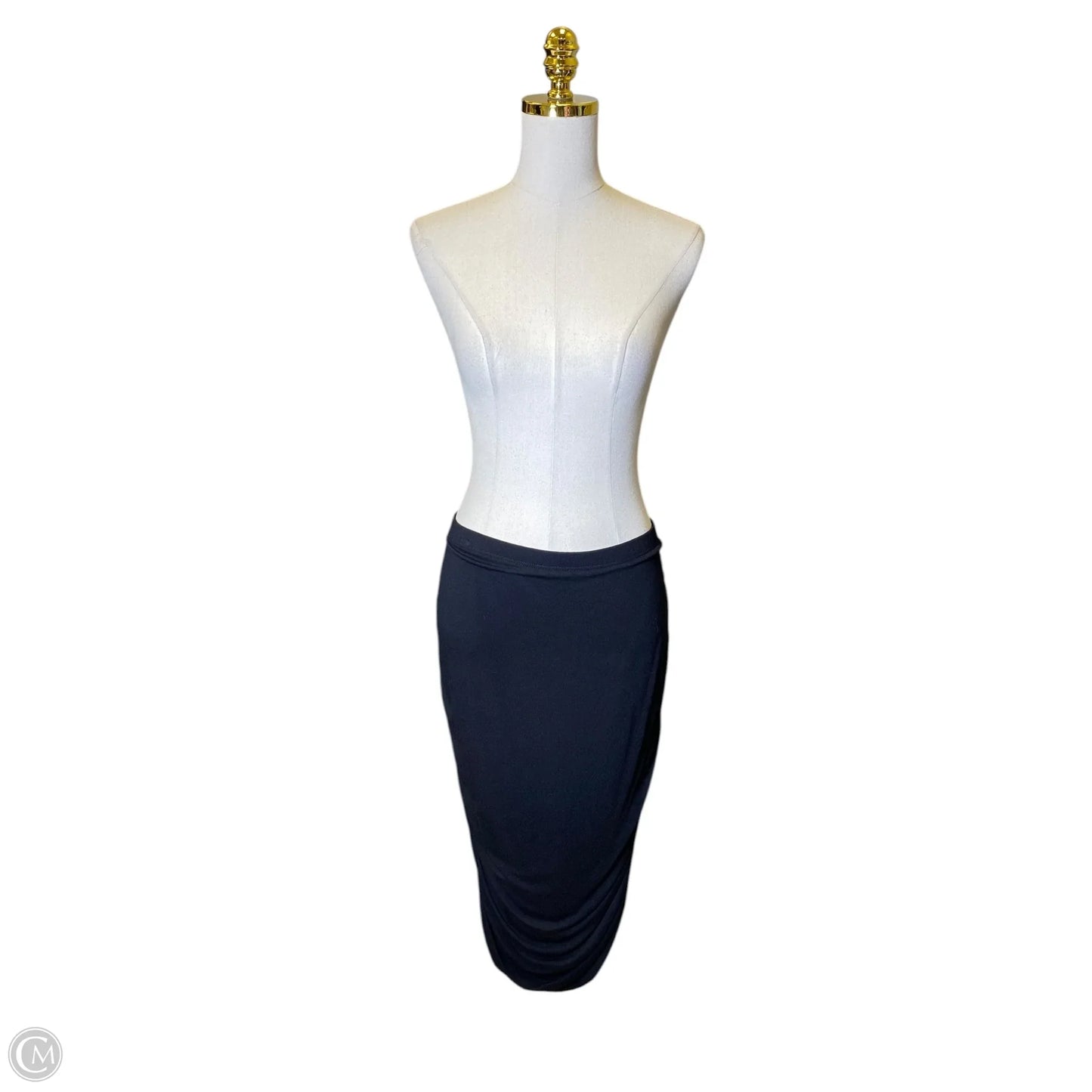 Skirt Maxi By Vince Camuto In Black, Size: 2x