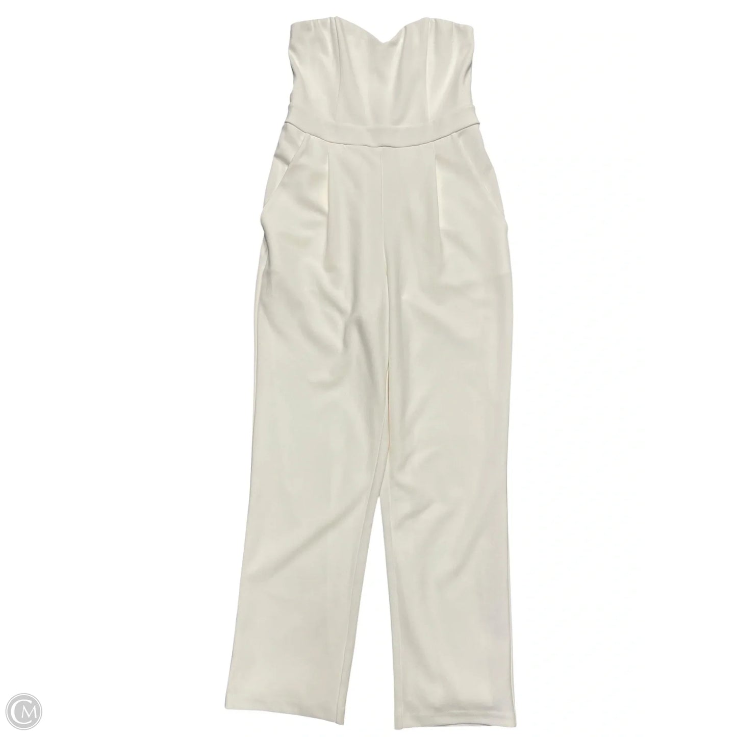Jumpsuit By Express In Cream, Size: Small