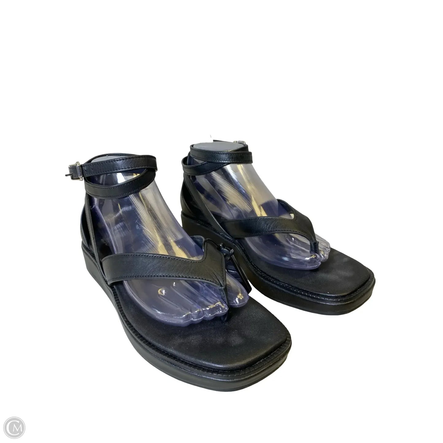 Sandals Flats By Vince Camuto In Black, Size: 8