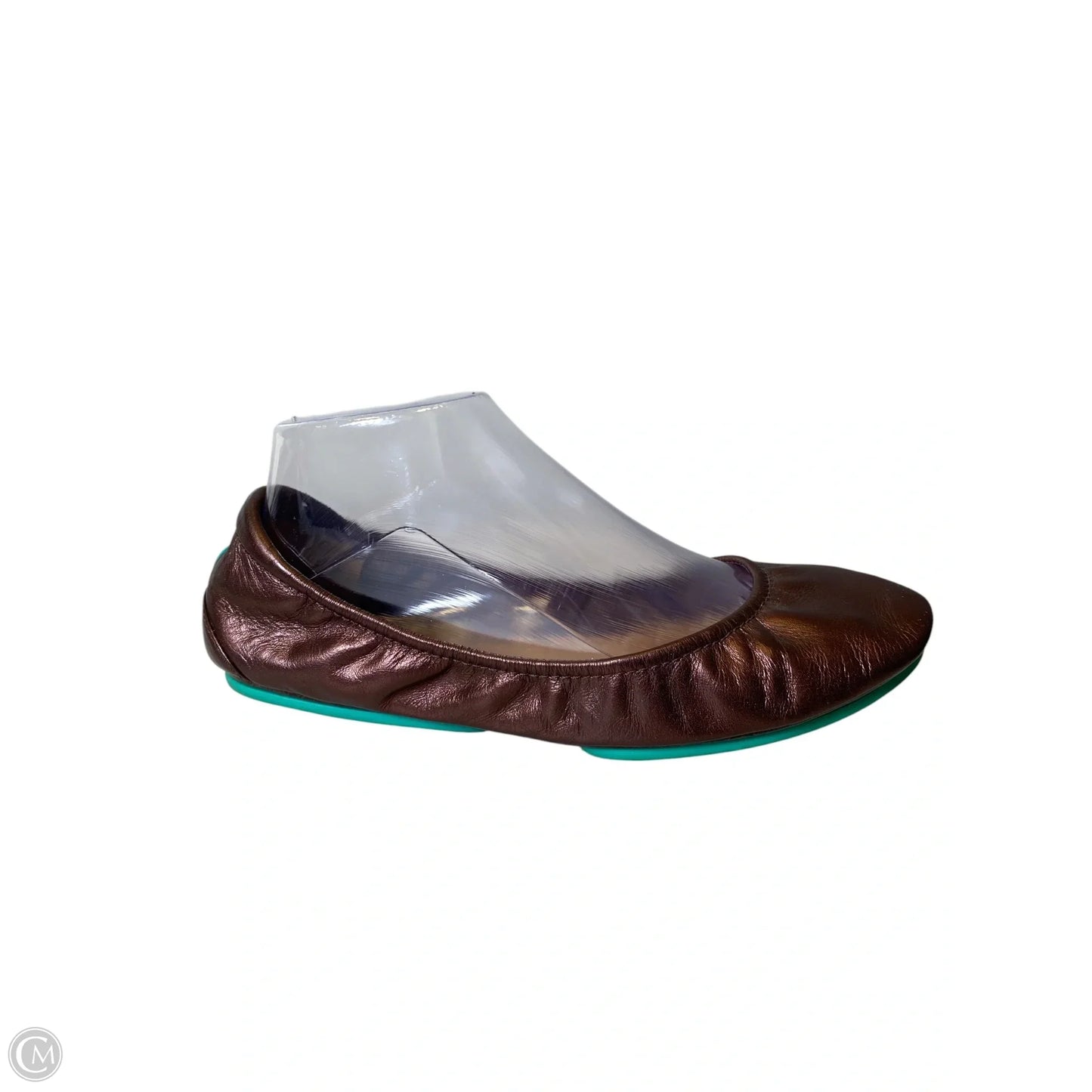 Shoes Flats By Tieks In Bronze, Size: 8
