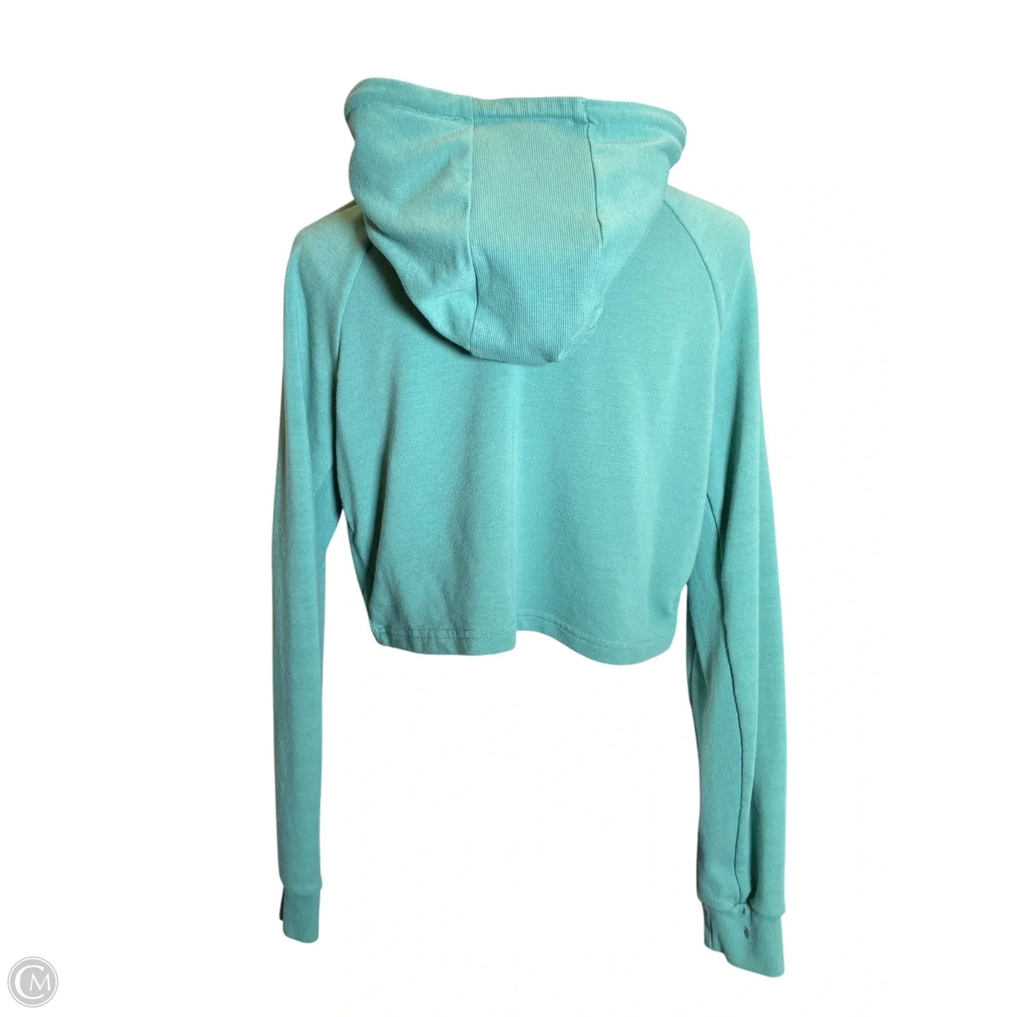 Sweatshirt Hoodie By Gym Shark In Green, Size: M