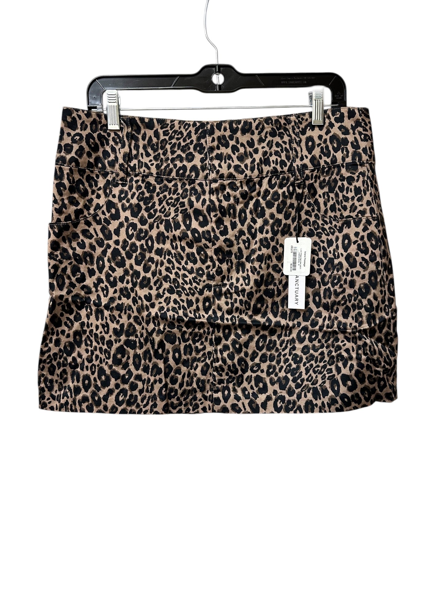 Skirt Mini & Short By Sanctuary In Animal Print, Size:8