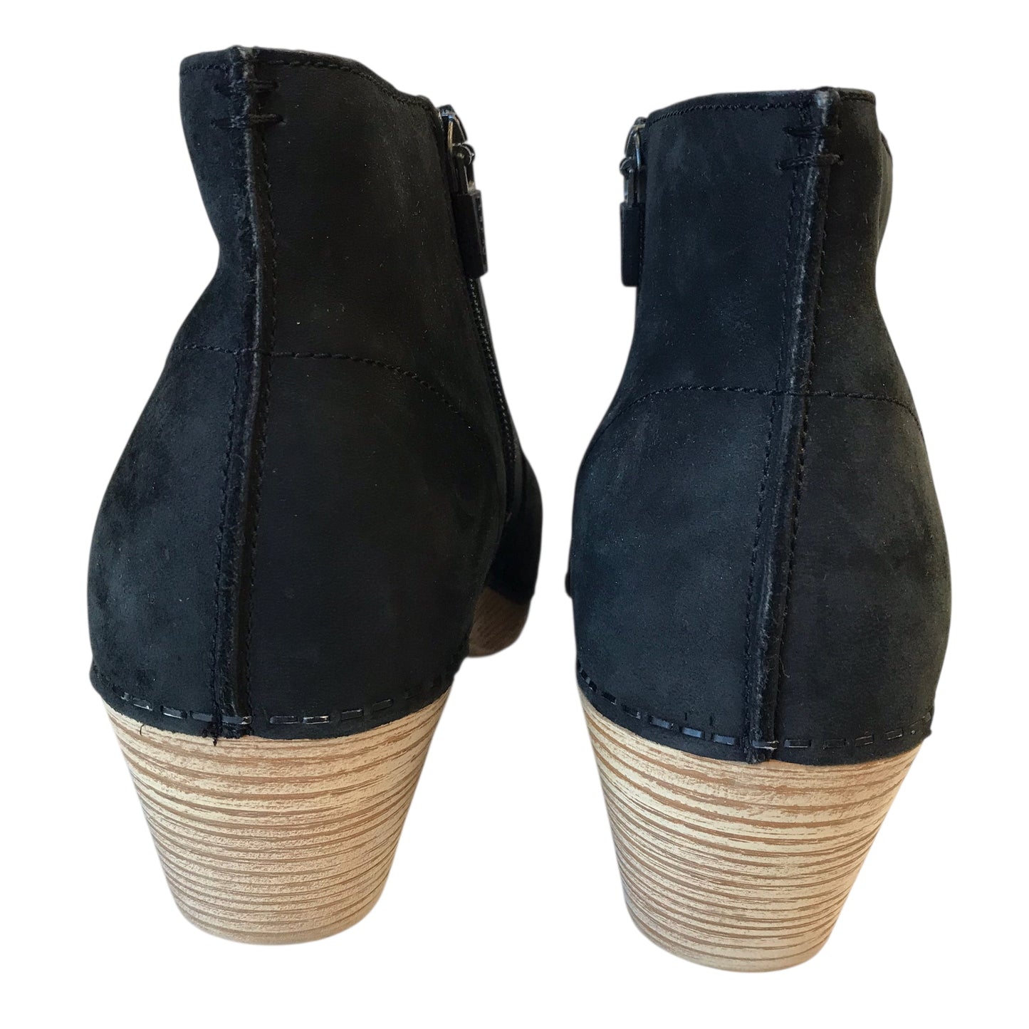 Boots Ankle Heels By Dansko In Black, Size:8.5