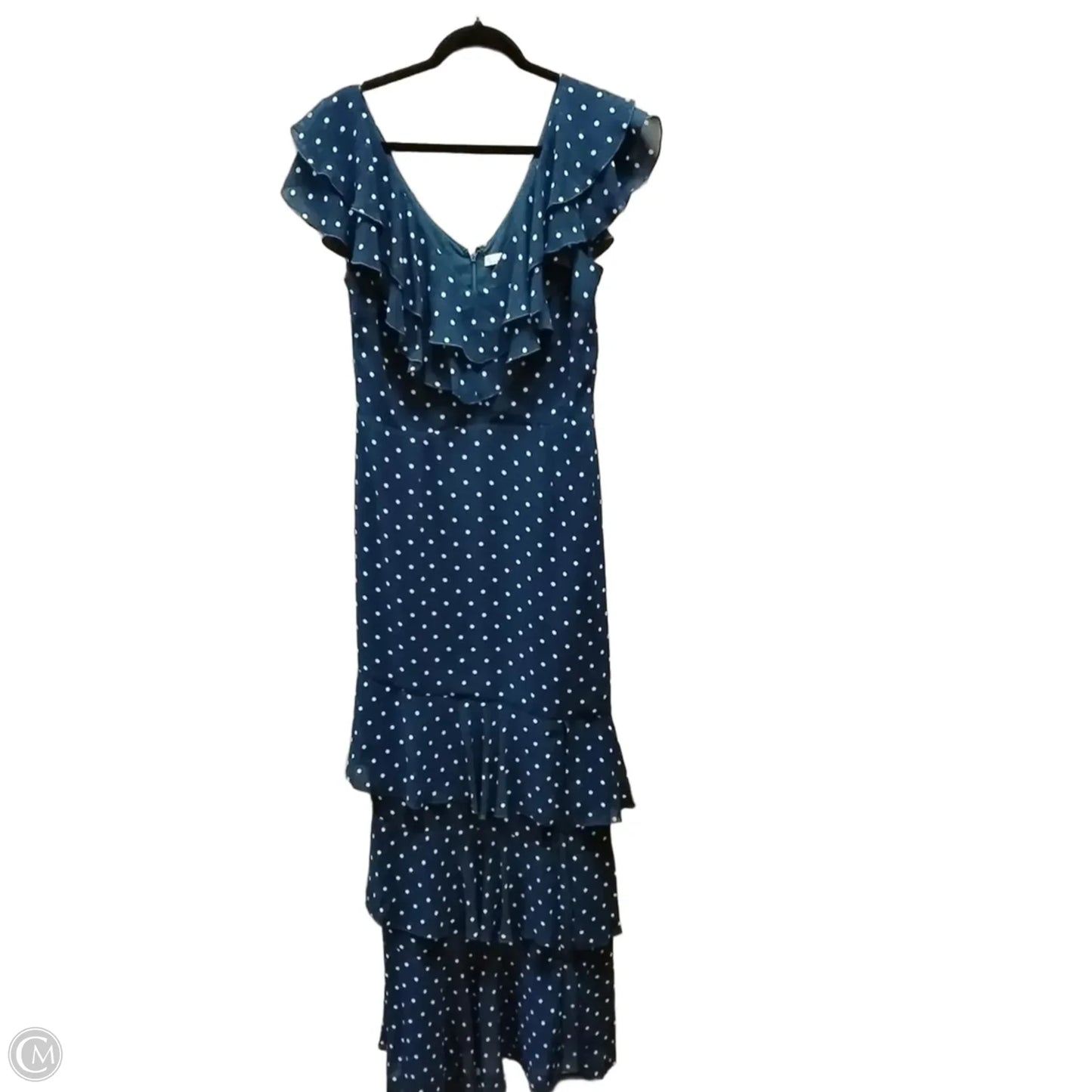 Dress Casual Maxi By Wayf In Polkadot Pattern, Size: L