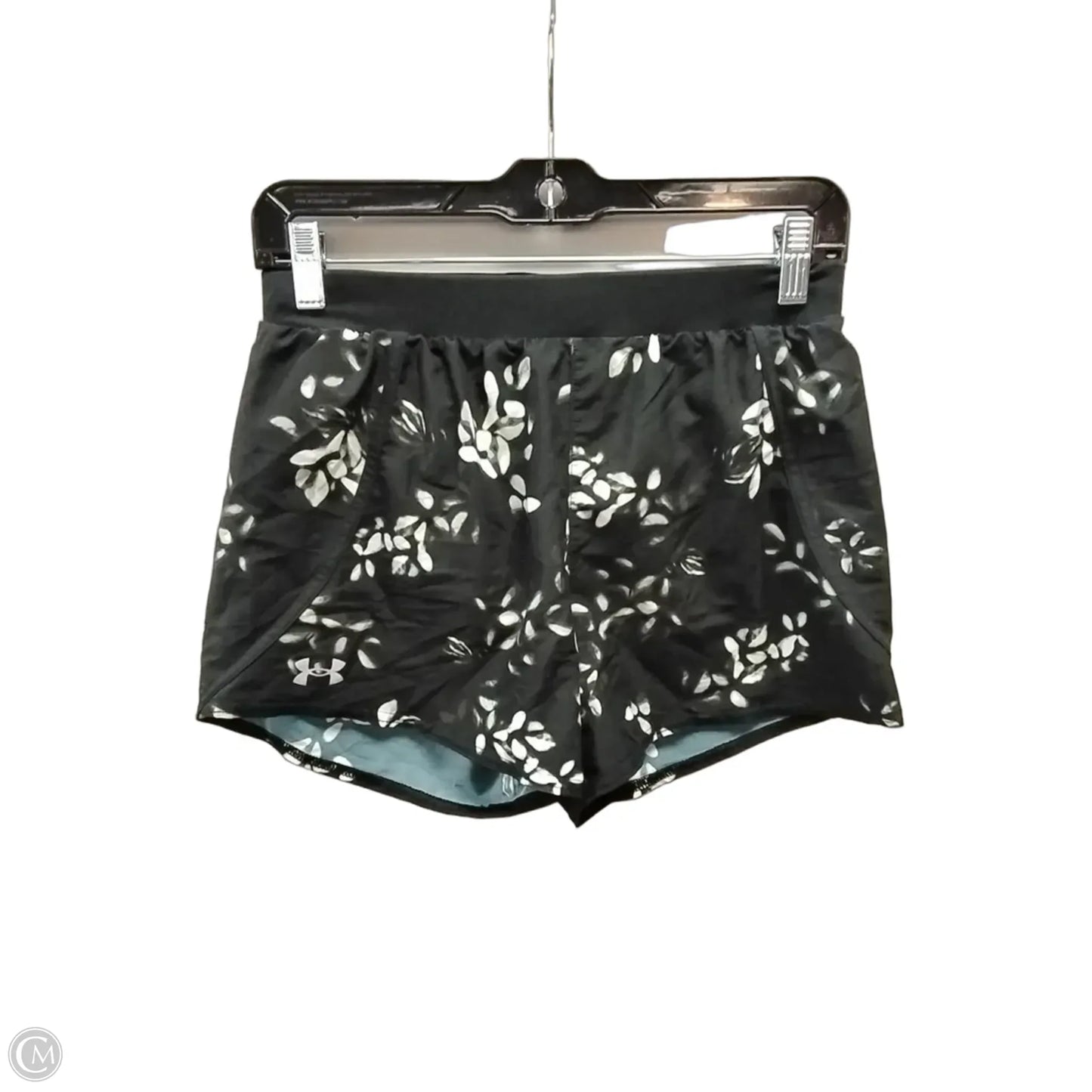 Athletic Shorts By Under Armour In Black & White, Size: Xs
