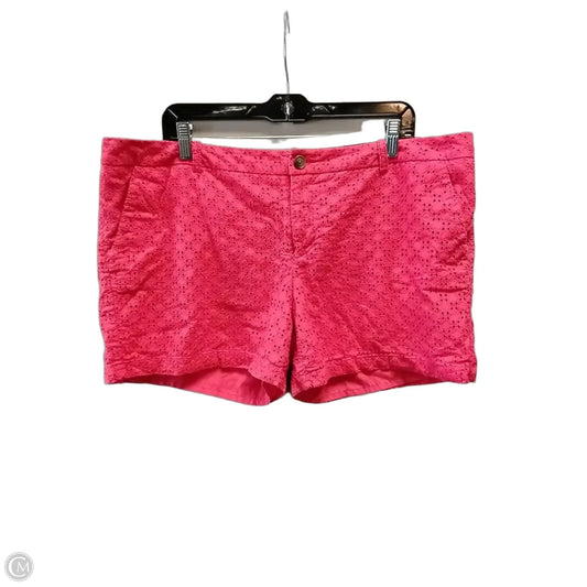 Shorts By Merona In Red, Size: 18
