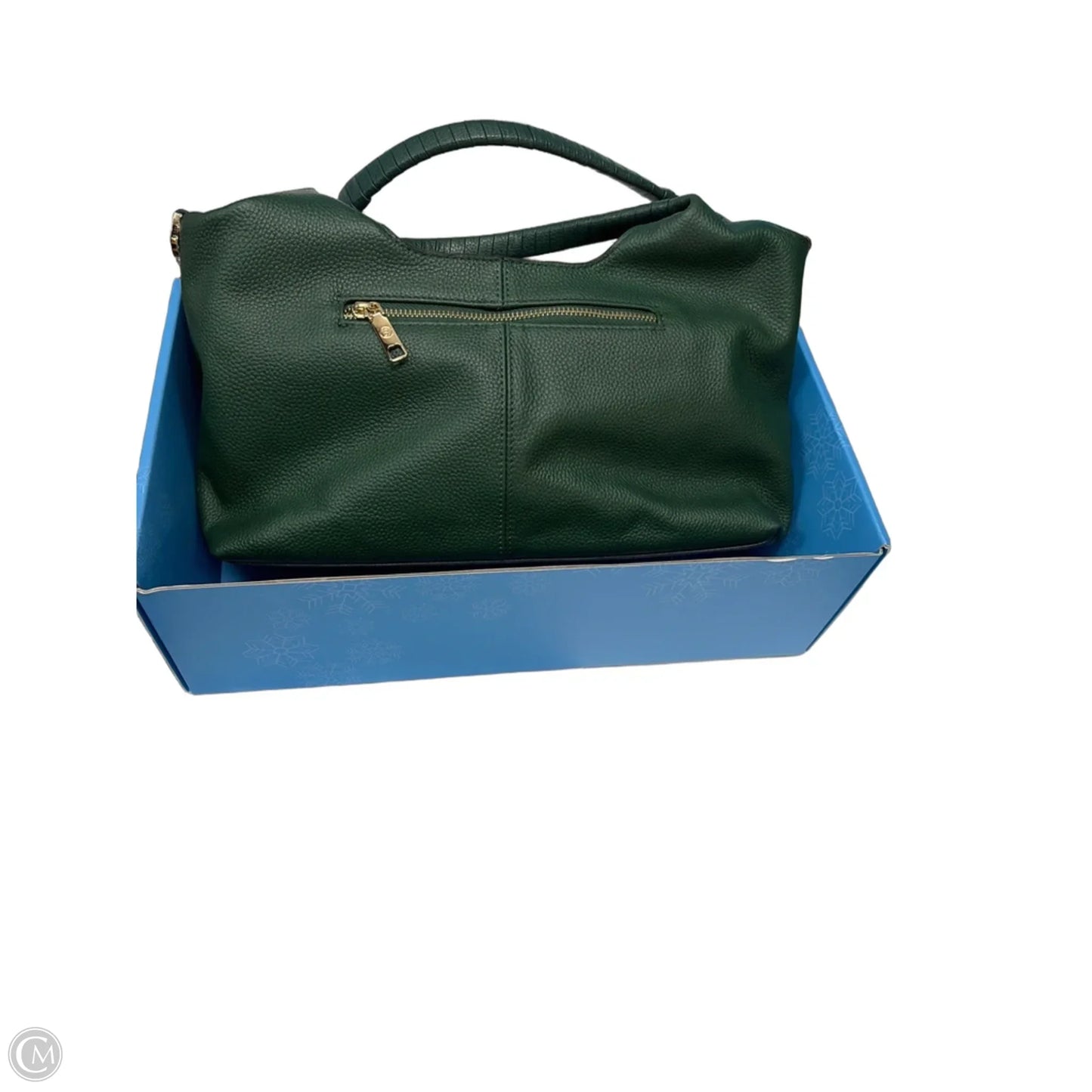 Handbag Leather By Cmb, Size: Medium