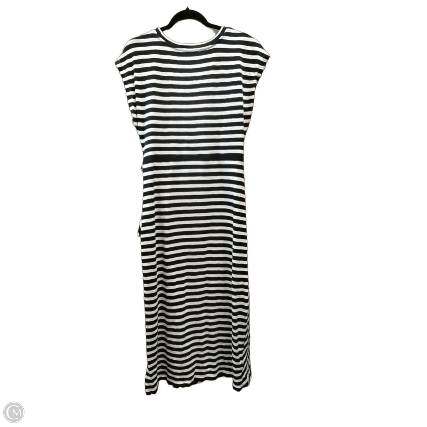 Dress Casual Maxi By Loft In Blue & White, Size: S