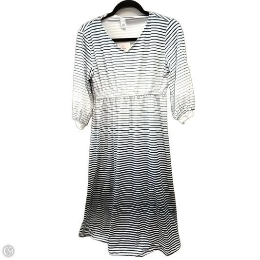 Dress Casual Maxi By Clothes Mentor In Striped Pattern, Size: S