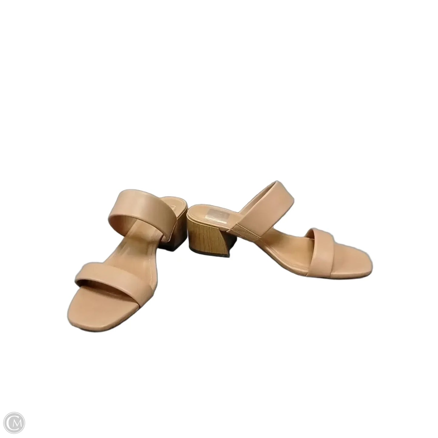 Sandals Heels Block By Dolce Vita In Tan, Size: 8
