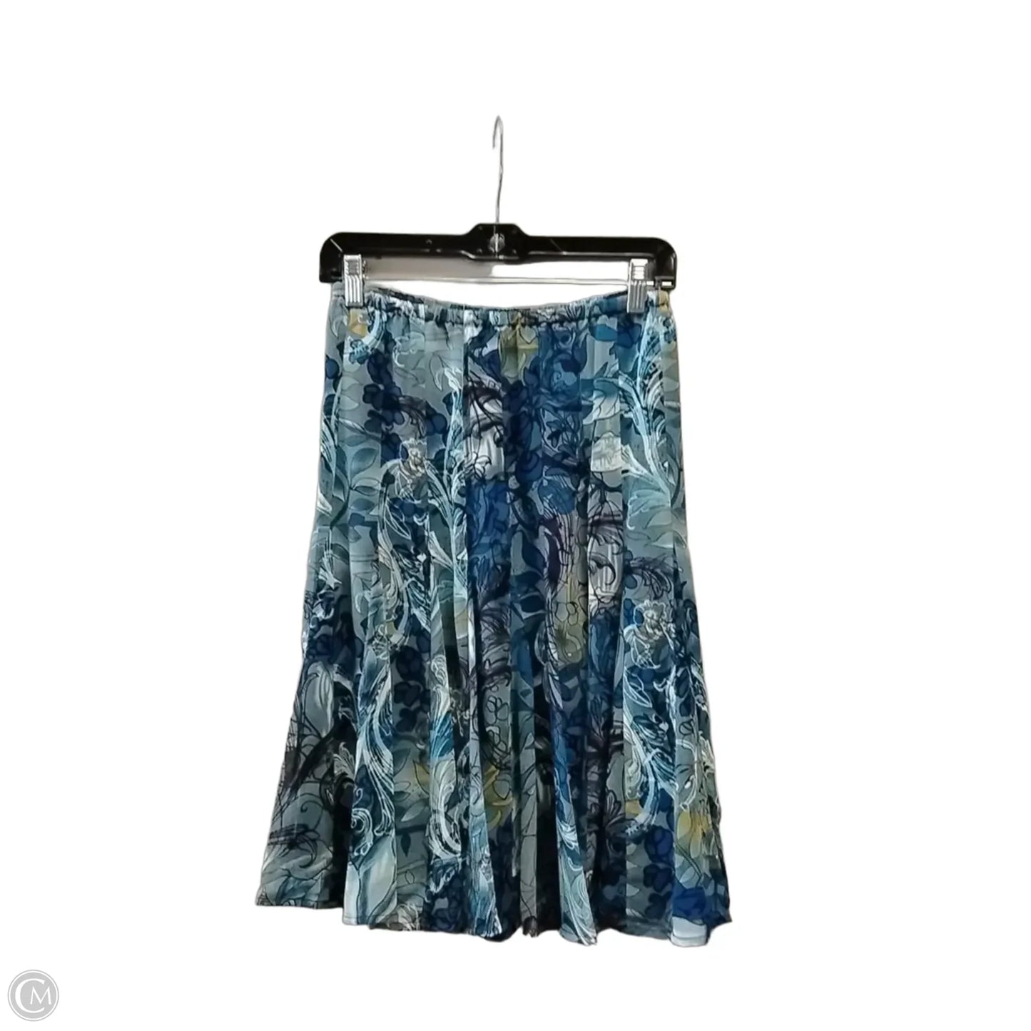 Skirt Set 2pc By Signature By Robbie Bee In Blue, Size: 12p