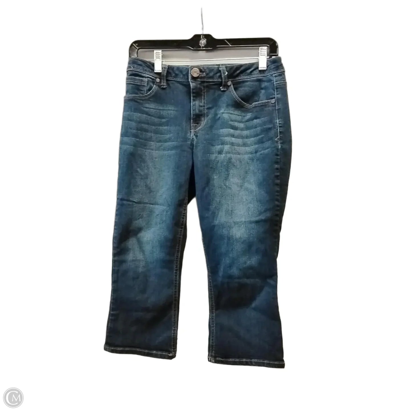 Jeans Cropped By 1822 Denim In Blue, Size: 8