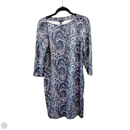 Blouse 3/4 Sleeve By Talbots In Paisley Print, Size: M