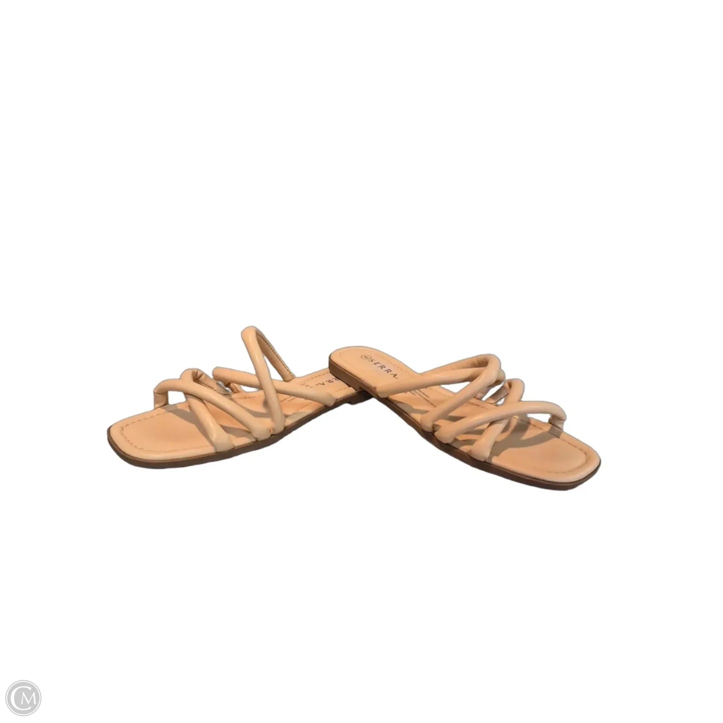Sandals Flats By Serra In Tan, Size: 8