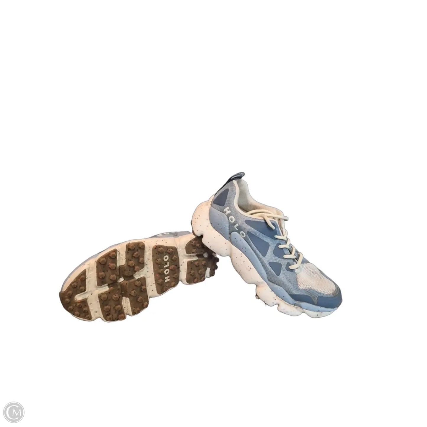 Shoes Athletic By Clothes Mentor In Blue & White, Size: 10