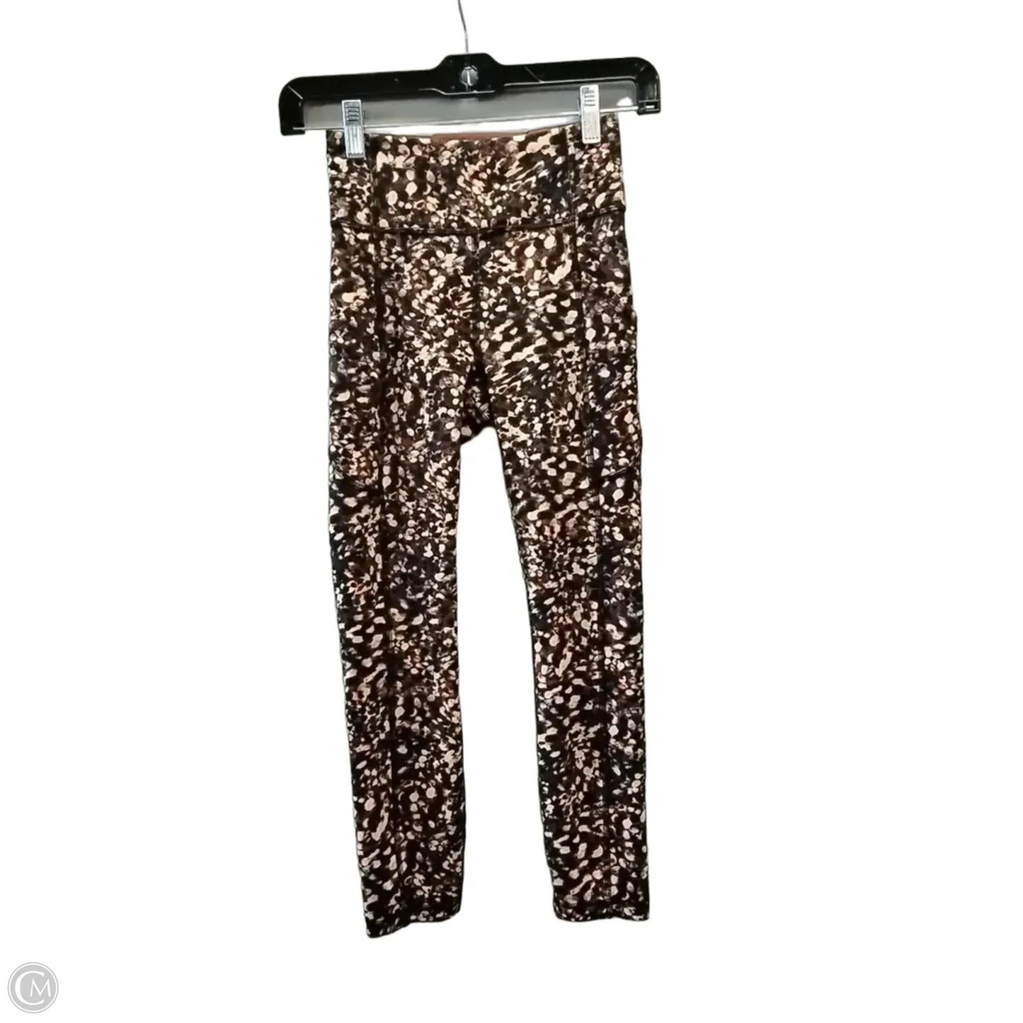 Athletic Leggings By Lululemon In Floral Print, Size: 2