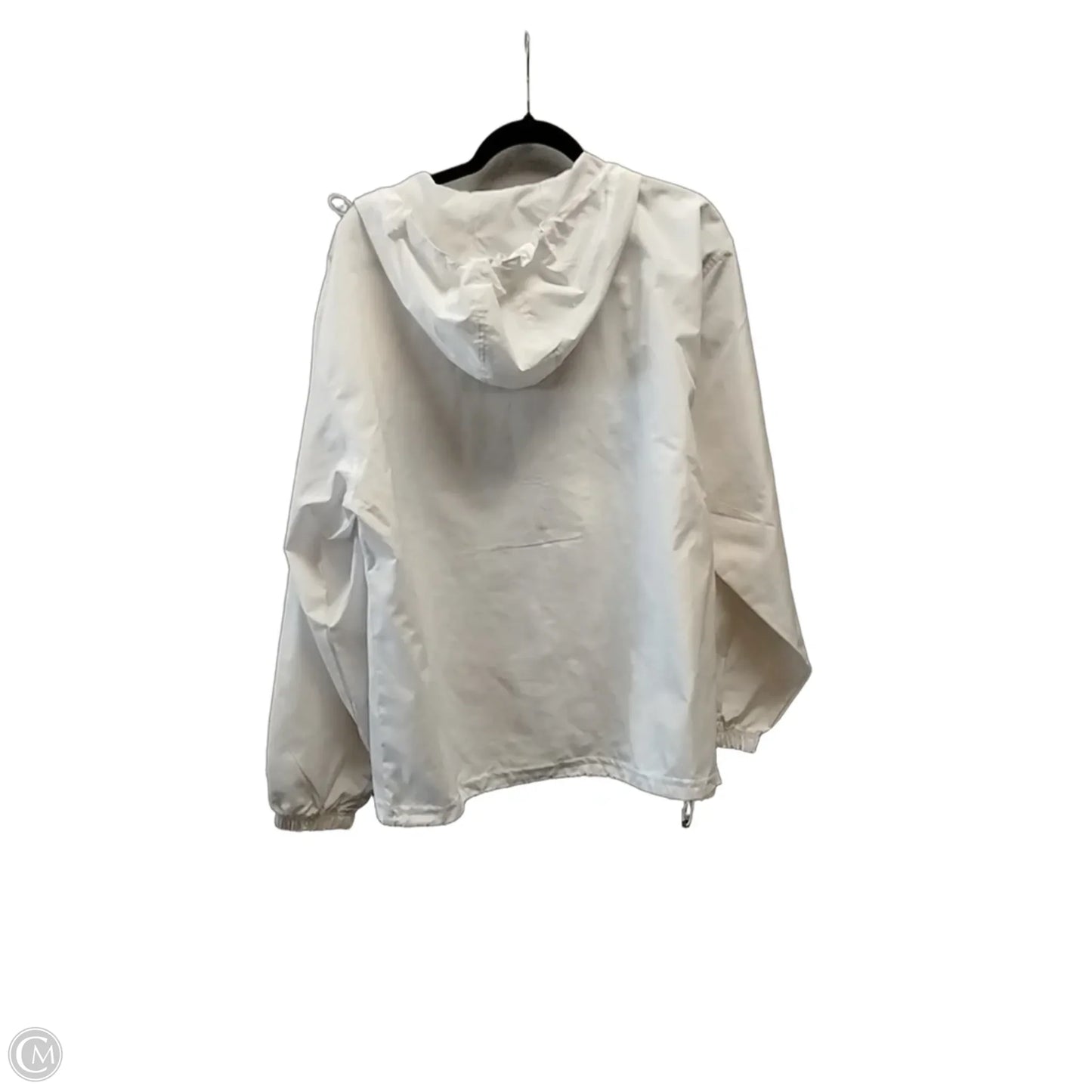 Coat Raincoat By Champion In White, Size: M