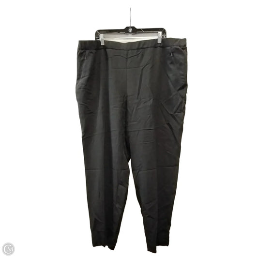 Pants Dress By Chicos In Black, Size: 4x