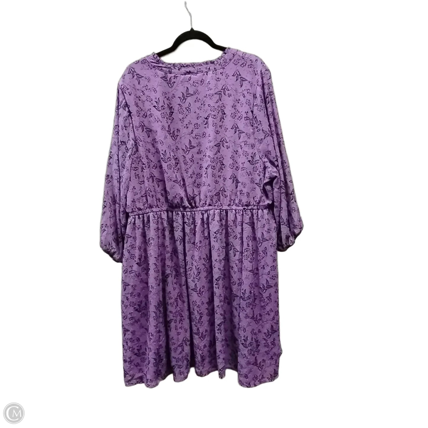 Dress Casual Midi By Torrid In Purple, Size: 26