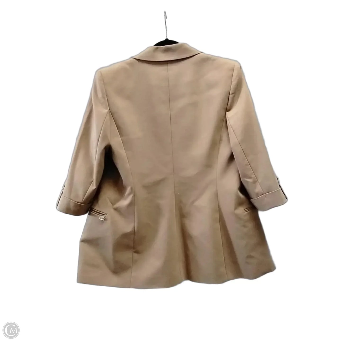 Blazer By Calvin Klein In Brown, Size: M