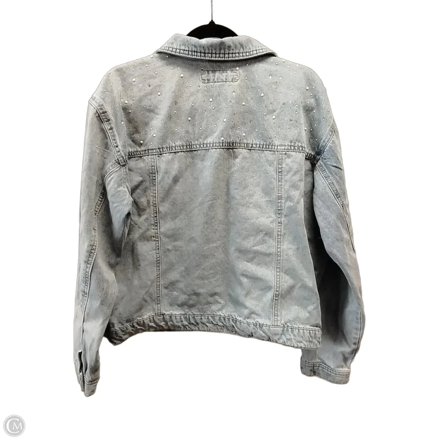 Jacket Denim By Maurices In Blue, Size: M