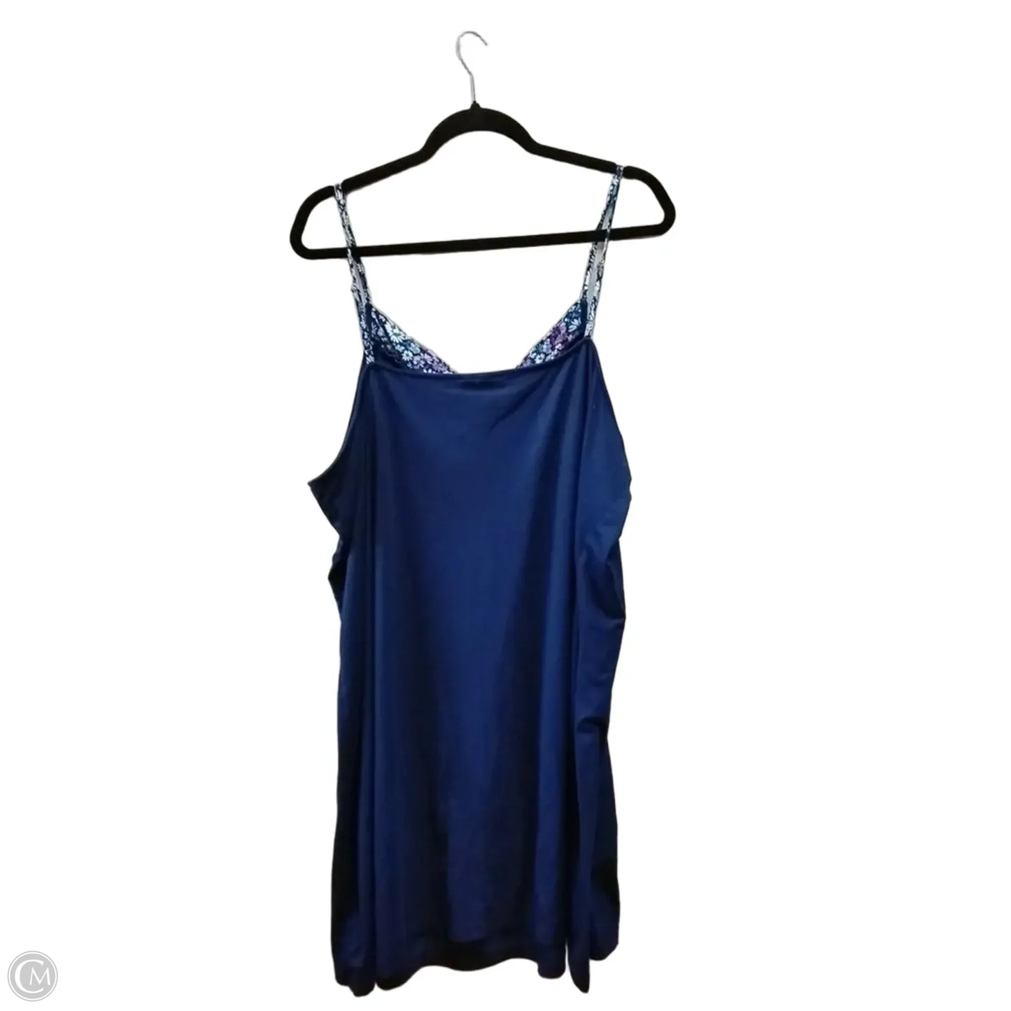 Top Sleeveless By Joyspun In Blue, Size: 3x