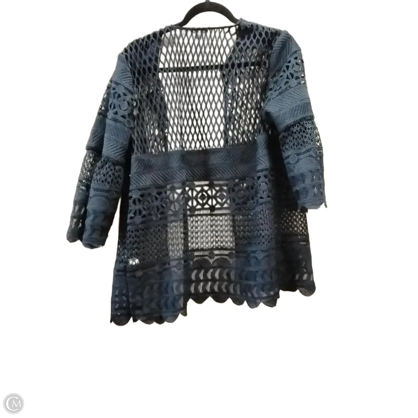 Sweater By Chicos In Blue, Size: L