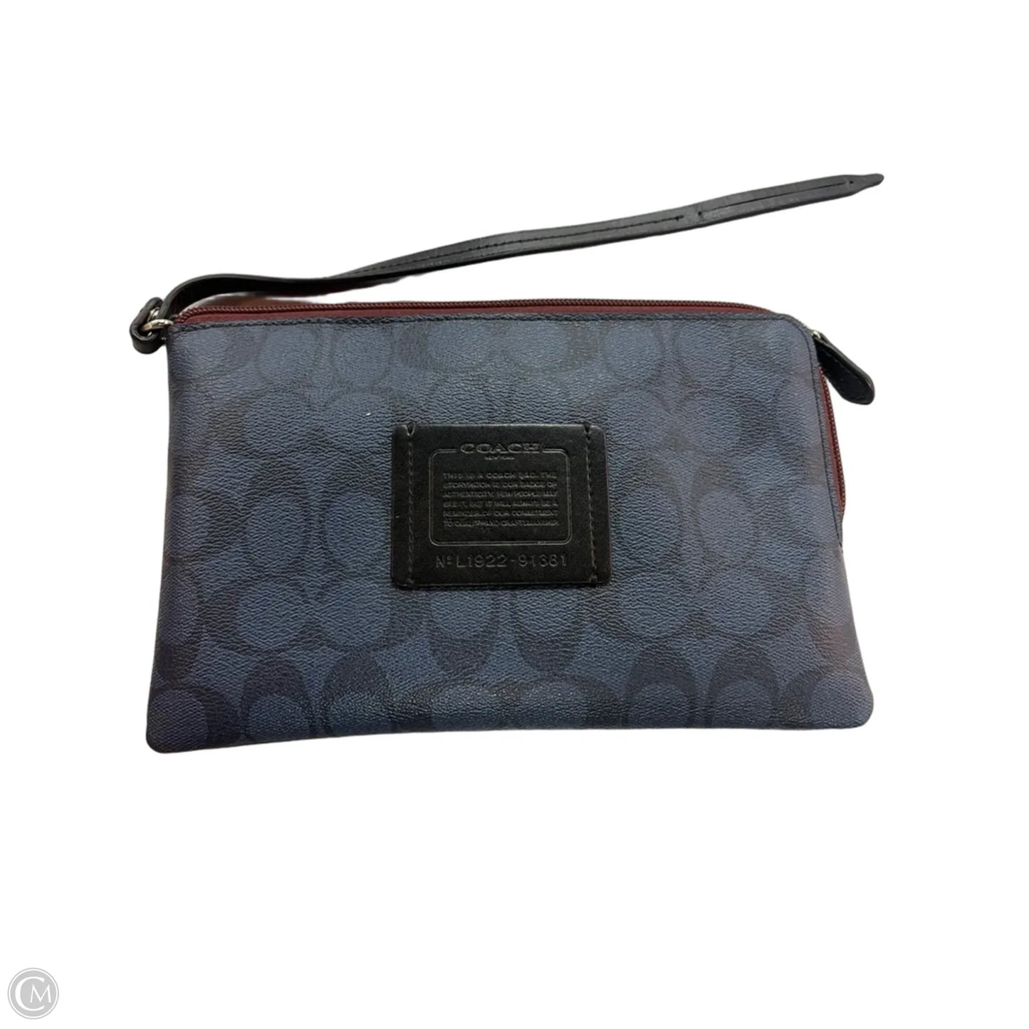 Wristlet Designer By Coach, Size: Medium