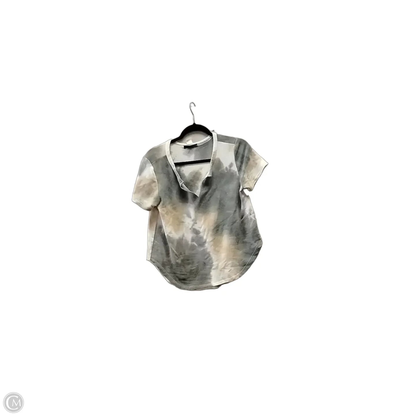 Sweater Short Sleeve By Ariella In Tie Dye Print, Size: S