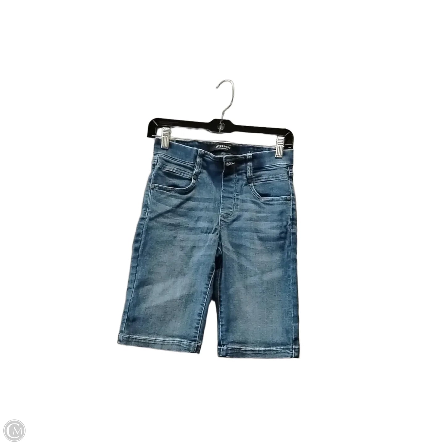 Shorts By Liverpool In Blue Denim, Size: 2