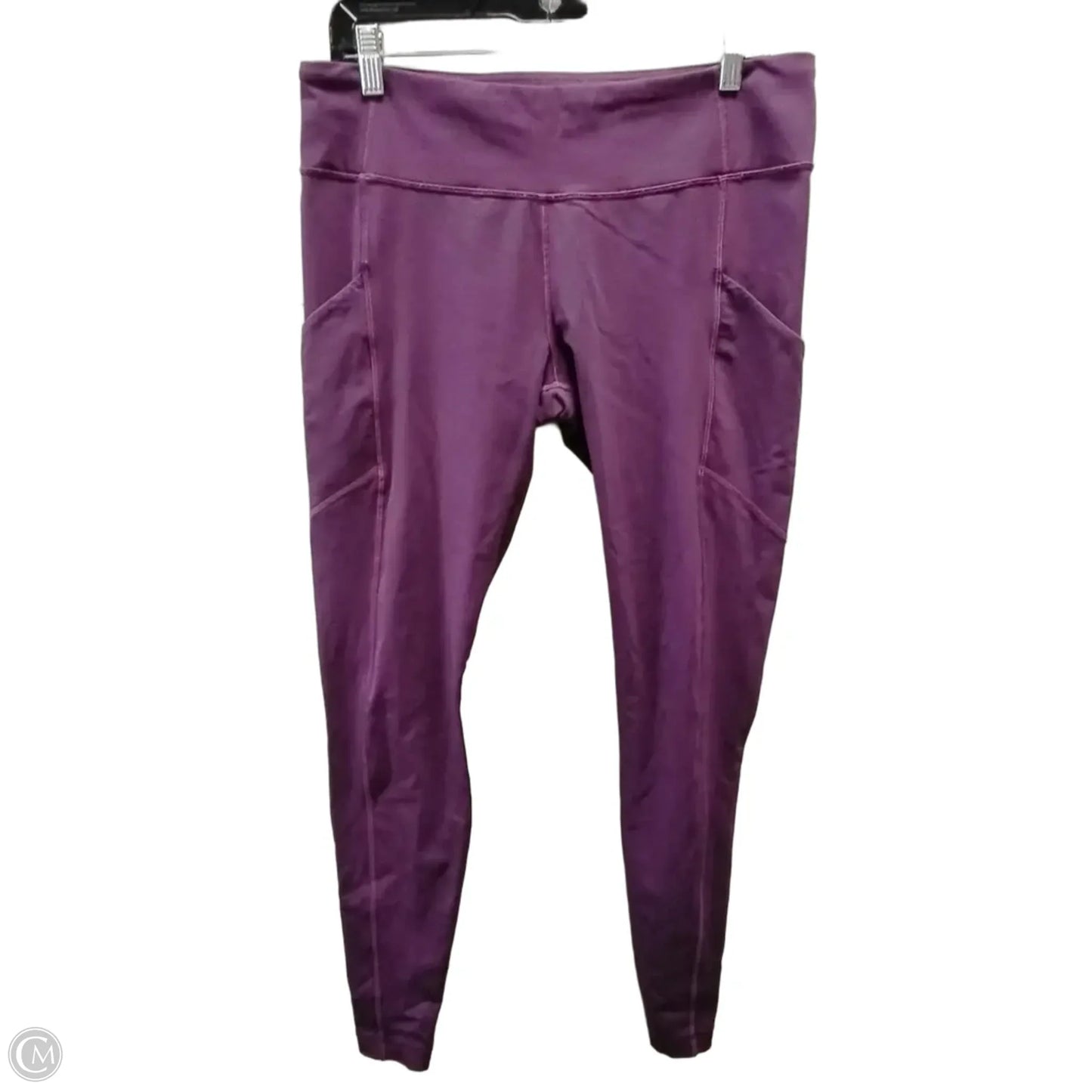 Athletic Leggings By Lululemon In Purple, Size: L
