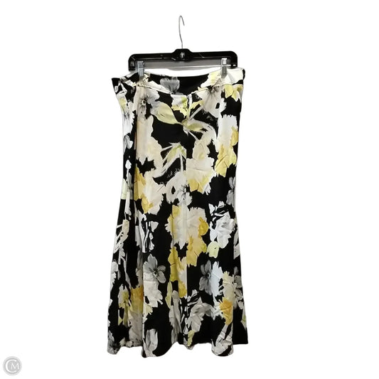 Skirt Maxi By Christopher And Banks In Multi-colored, Size: 14