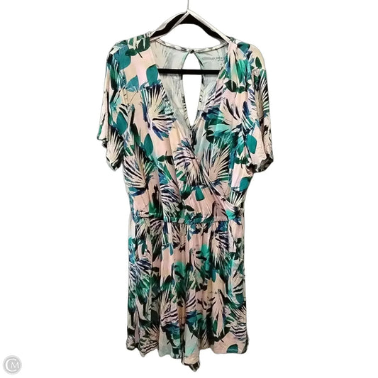 Romper By Torrid In Floral Print, Size: 1x
