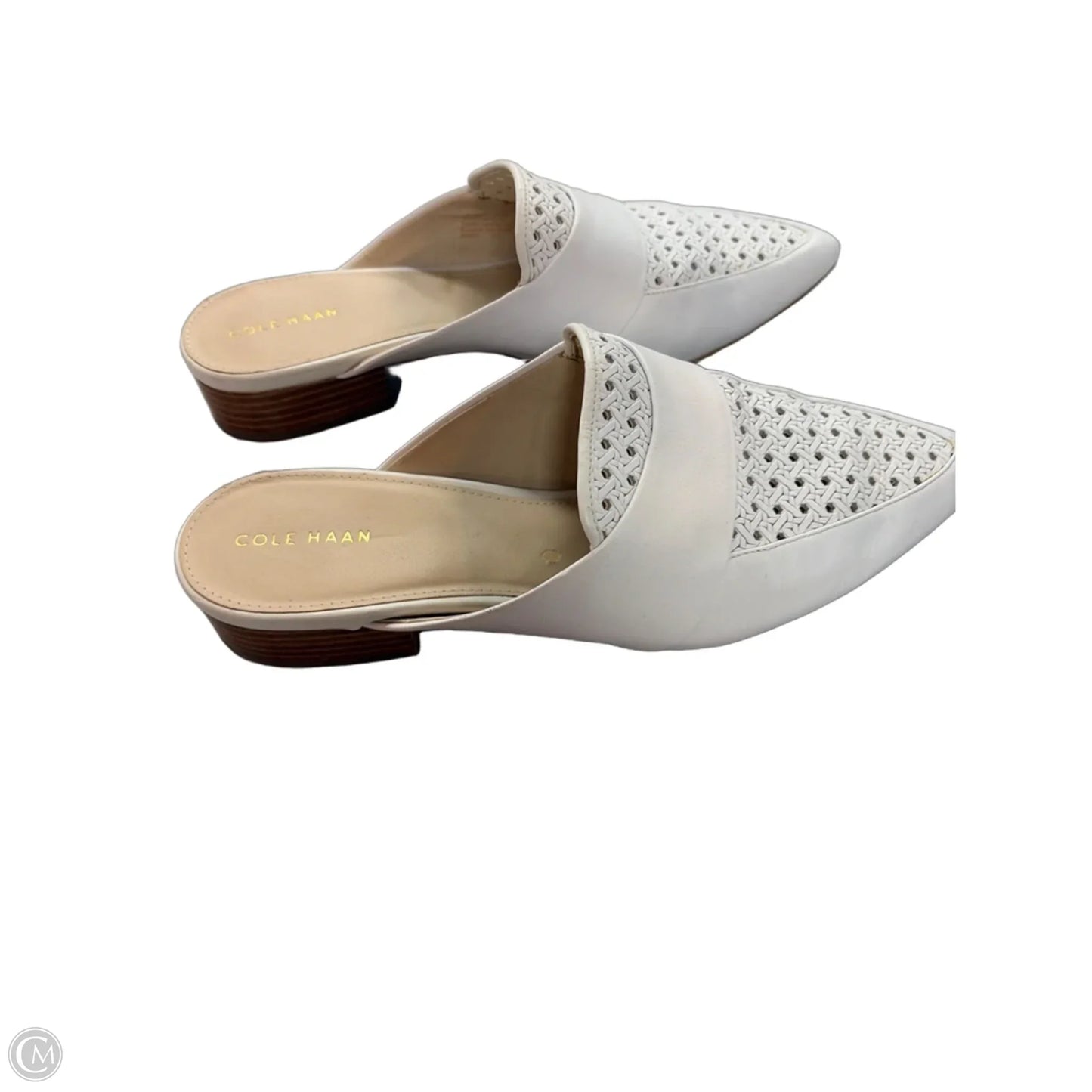 Shoes Flats By Cole-haan In White, Size: 9.5