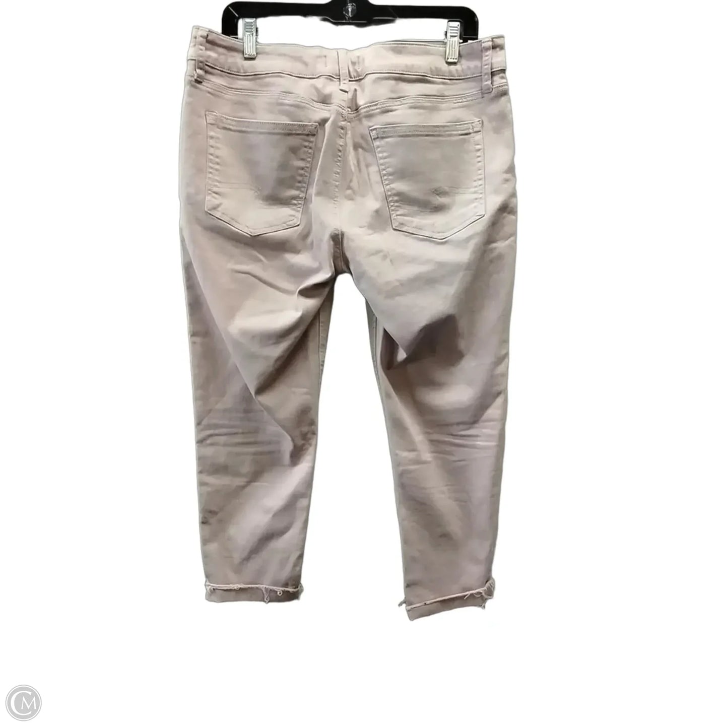 Jeans Cropped By Clothes Mentor In Pink, Size: 14
