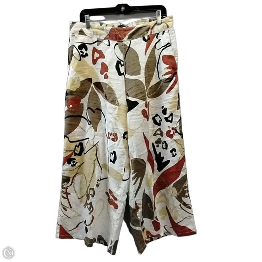 Pants Wide Leg By Tahari In Multi-colored, Size: 12