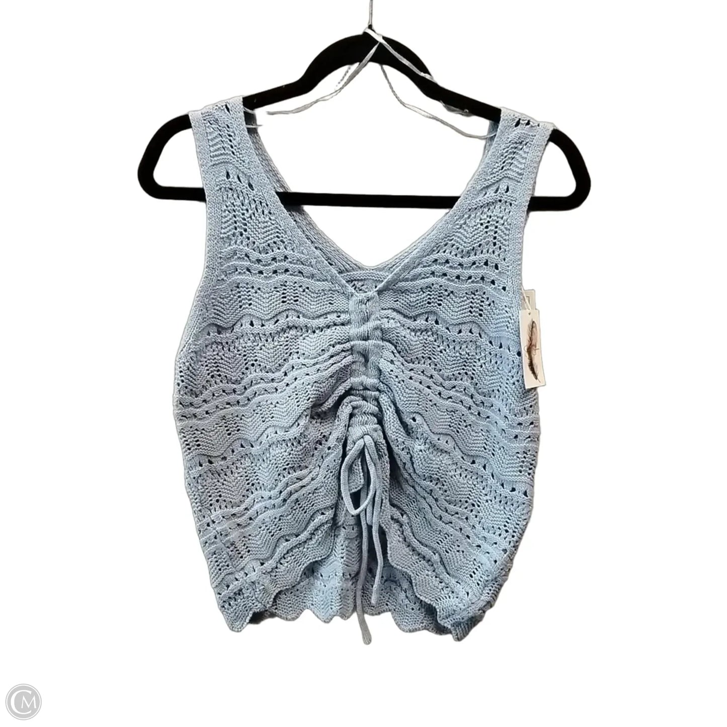 Sweater Short Sleeve By Jessica Simpson In Blue, Size: M