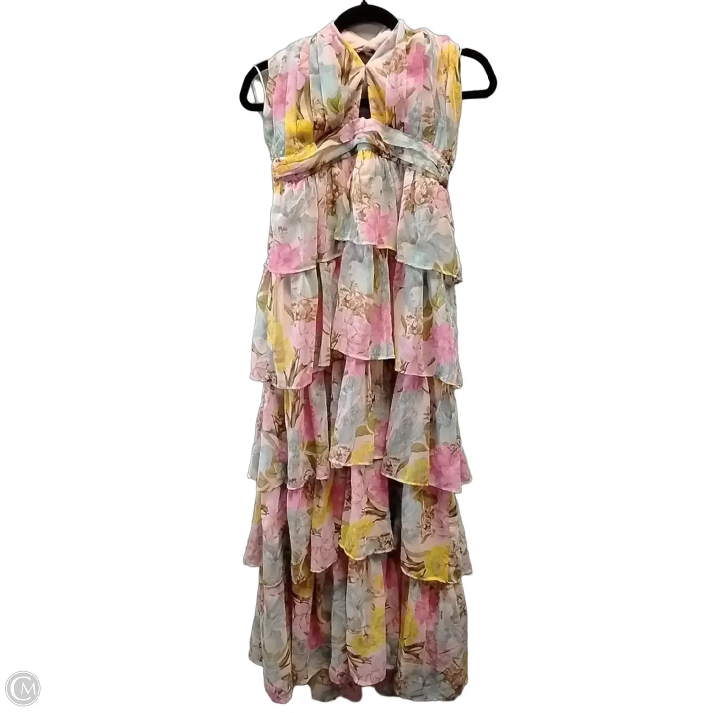 Dress Casual Maxi By Olivaceous In Floral Print, Size: 14