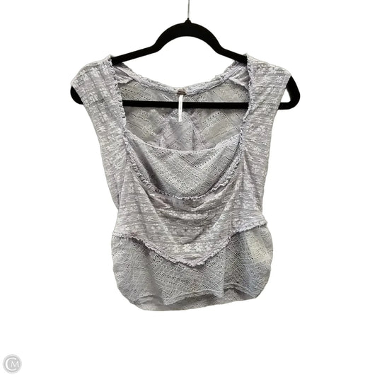 Top Sleeveless By Free People In Purple, Size: L