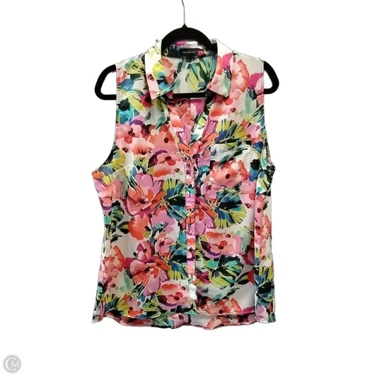 Blouse Sleeveless By Limited In Floral Print, Size: Xl