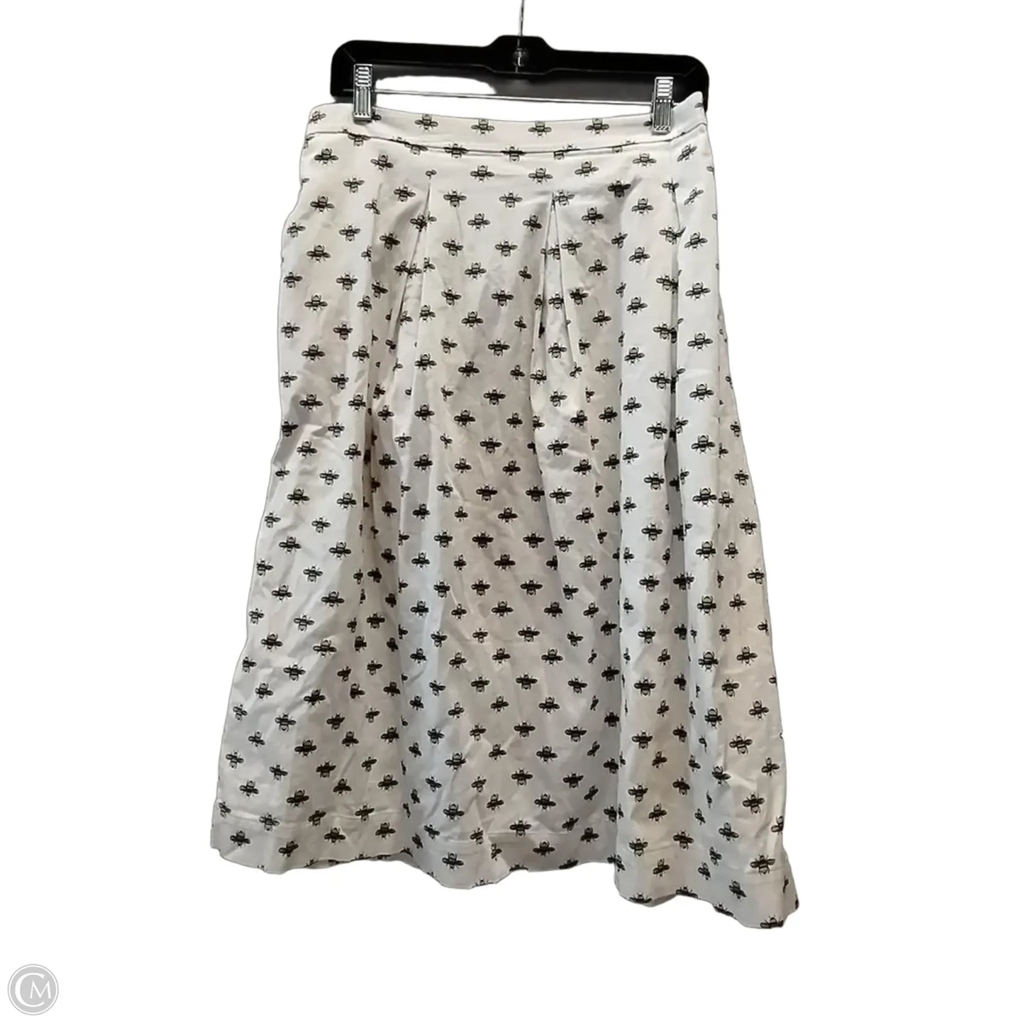 Skirt Maxi By Boden In White & Yellow, Size: 14