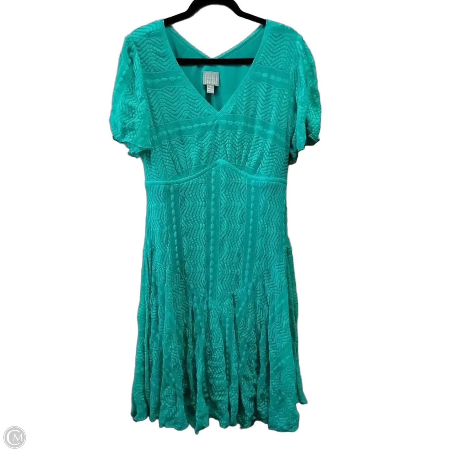 Dress Casual Midi By Rabbit In Green, Size: 16